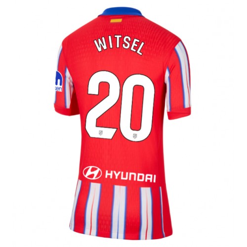 Ženski Nogometni dresi Atletico Madrid Axel Witsel #20 Domači 2024-25 Kratek Rokav